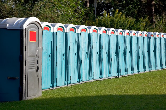Portable toilets for an outdoor event in NJ