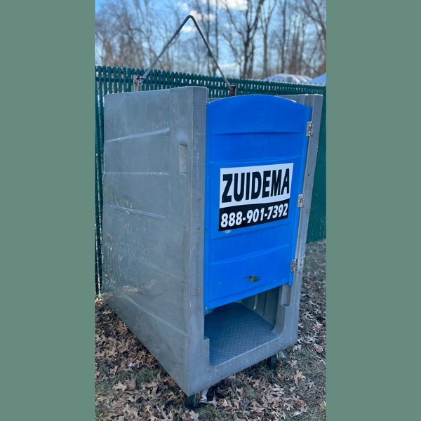 Zuidema portable toilet available for construction work in New York & New Jersey